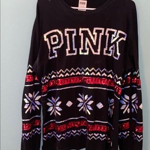 Sequenced Pink by VS longsleeve